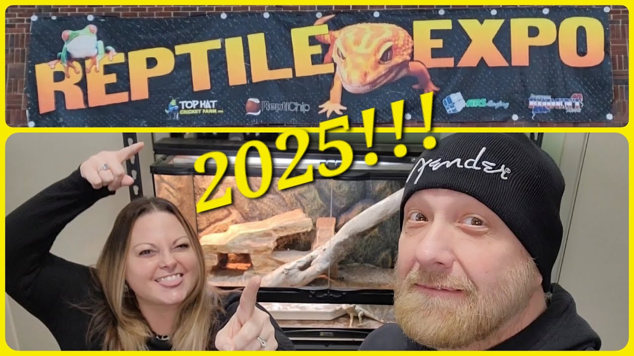 First Reptile Expo of 2025! Midwest Reptile Show Indianapolis, IN. 1-12-25.