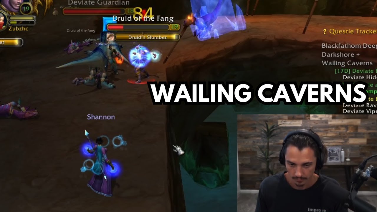 Я прошёл WAILING CAVERNS в рамках Hardcore Classic (полный забег).