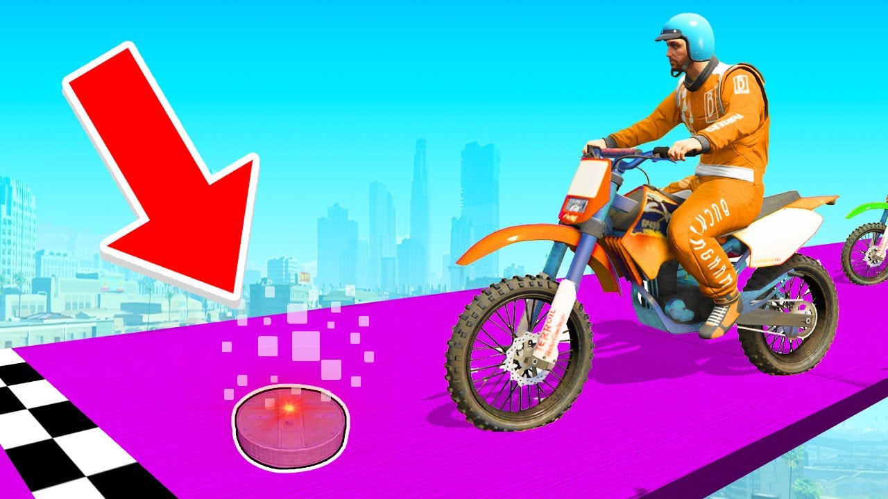 Hij Wordt Getrolled Door Een Onzichtbare Mine! (GTA 5 Races)