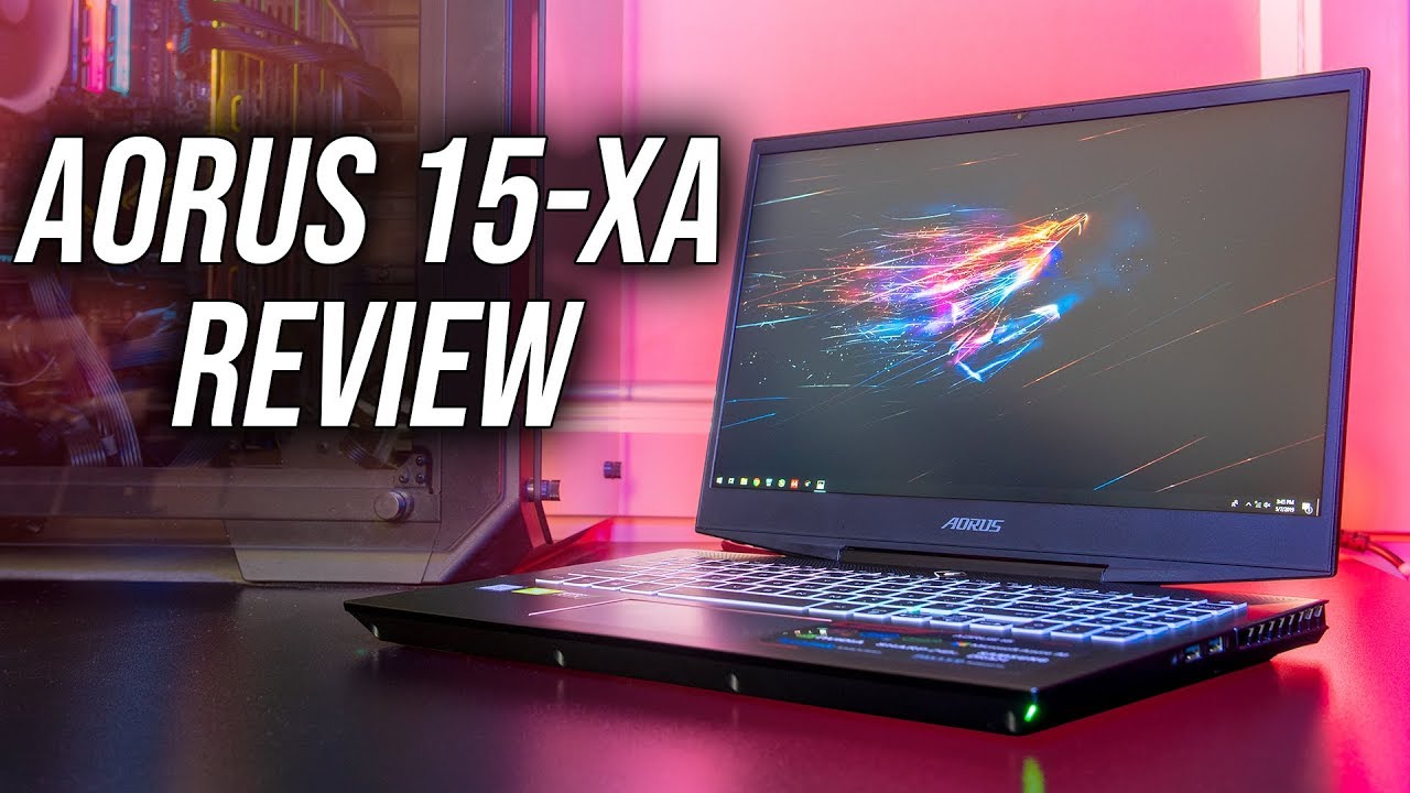 Aorus 15-XA (9750H/2070) Gaming Laptop Review