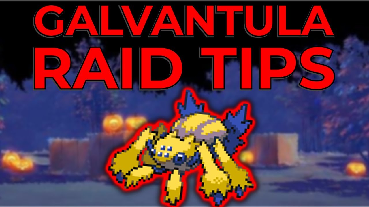 Galvantula Raid Strategy and Tips - PokeMMO Halloween Raid Guide