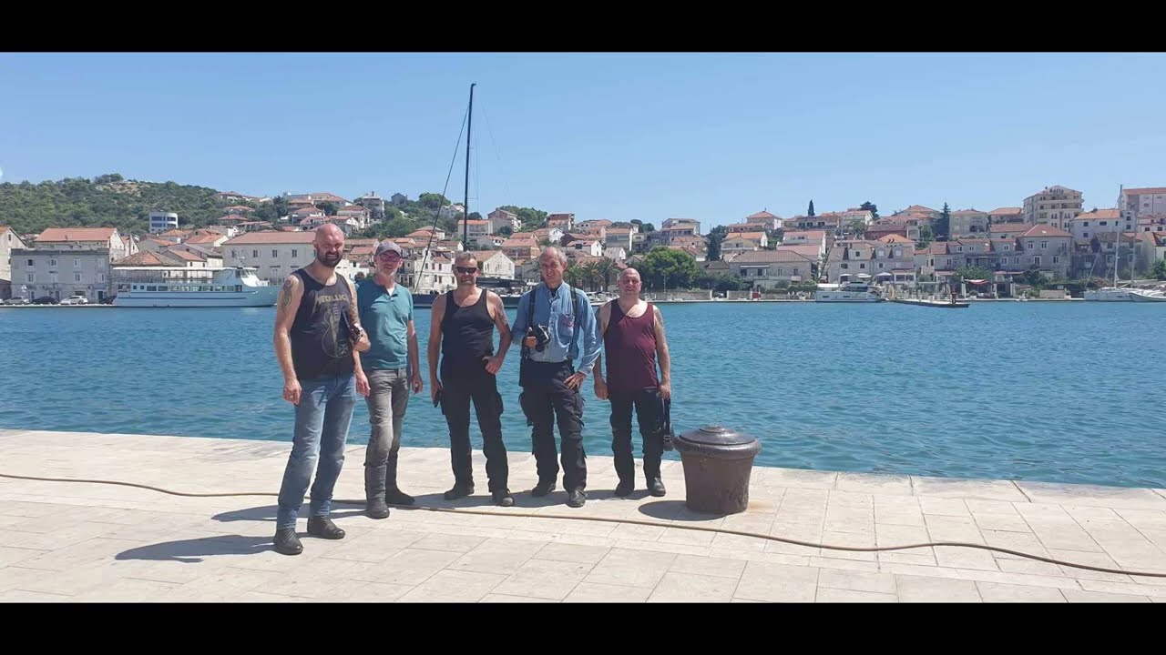 Motoravontuur # Motorreizen # Moto Vlog  Kroatie Dag 4 Het bezoeken van Trogir tot Split