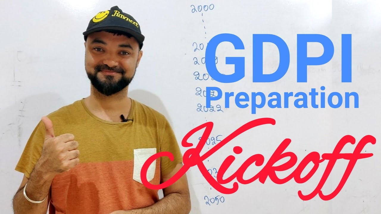 GDPI Kickoff - Know yourself. Your biography from 2000-2050. First activity in Interview prep