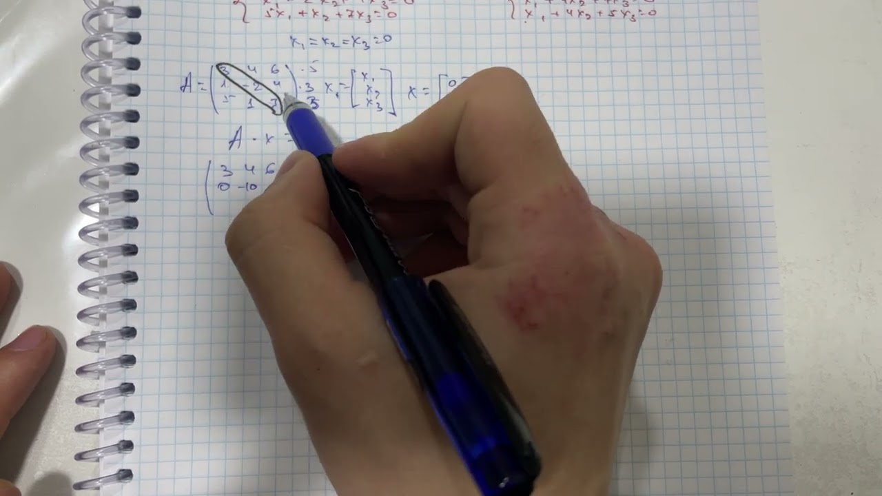 Fundamental yechim | Oliy Matematika 1-semestr yakuniy bazasi
