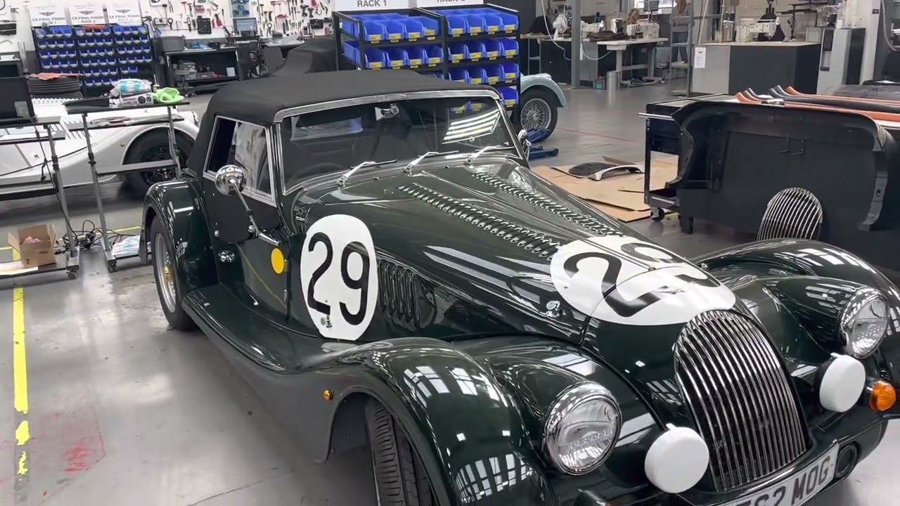 A Morgan Car Factory Tour. September 2022.
