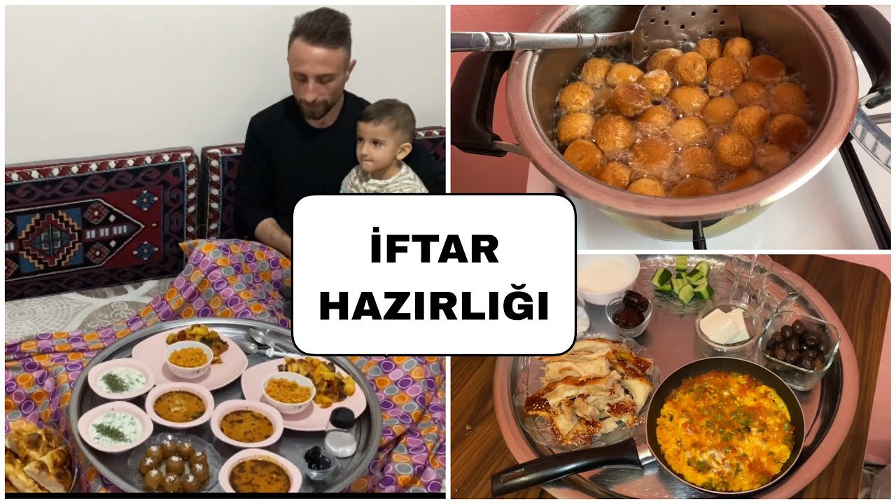 EMİR BUGÜN ABİ OLDU 😎SAHUR VE İFTAR HAZIRLIĞIM 🤲🏻KEMAL PAŞA TATLISI 🤌🏻
