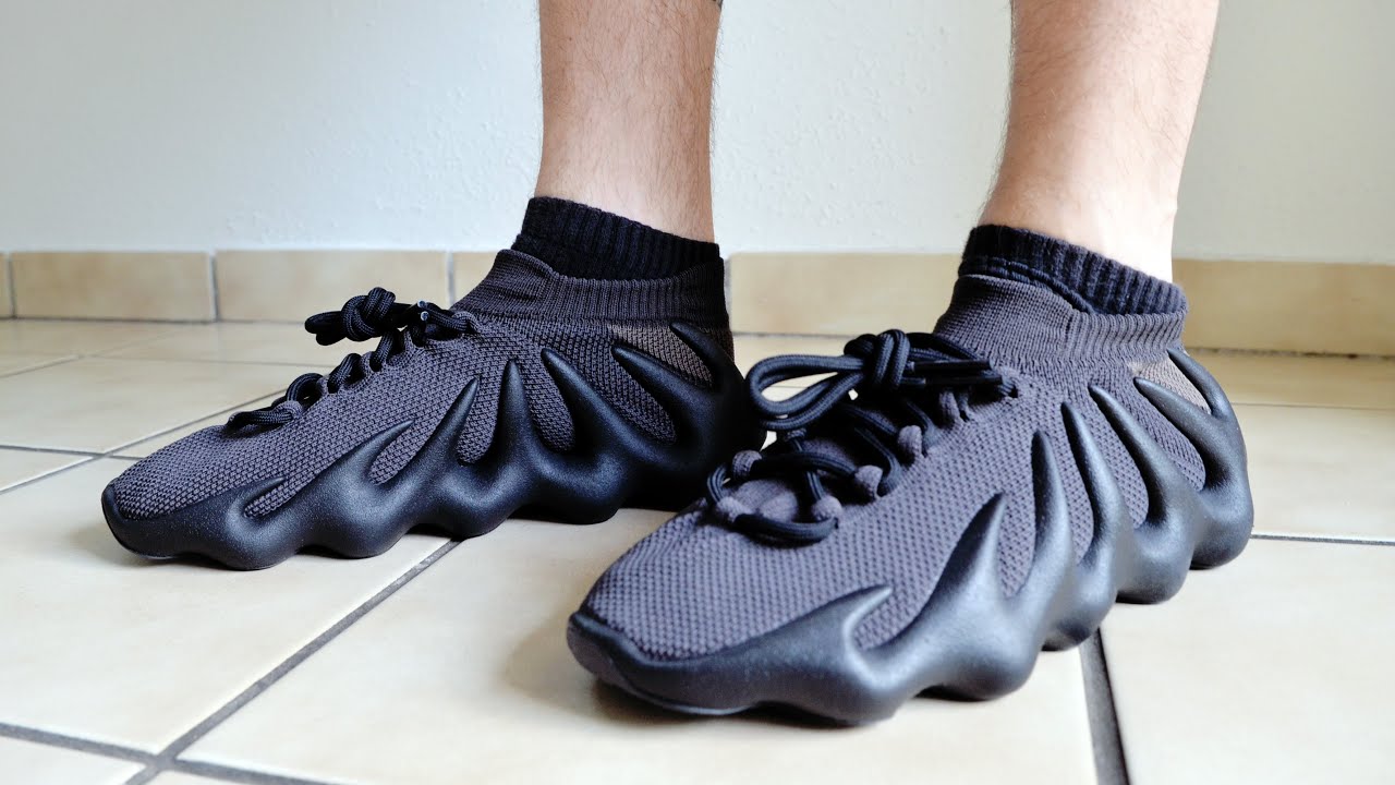 Обзор Yeezy 450 Dark Slate on Feet (сделано в Германии)