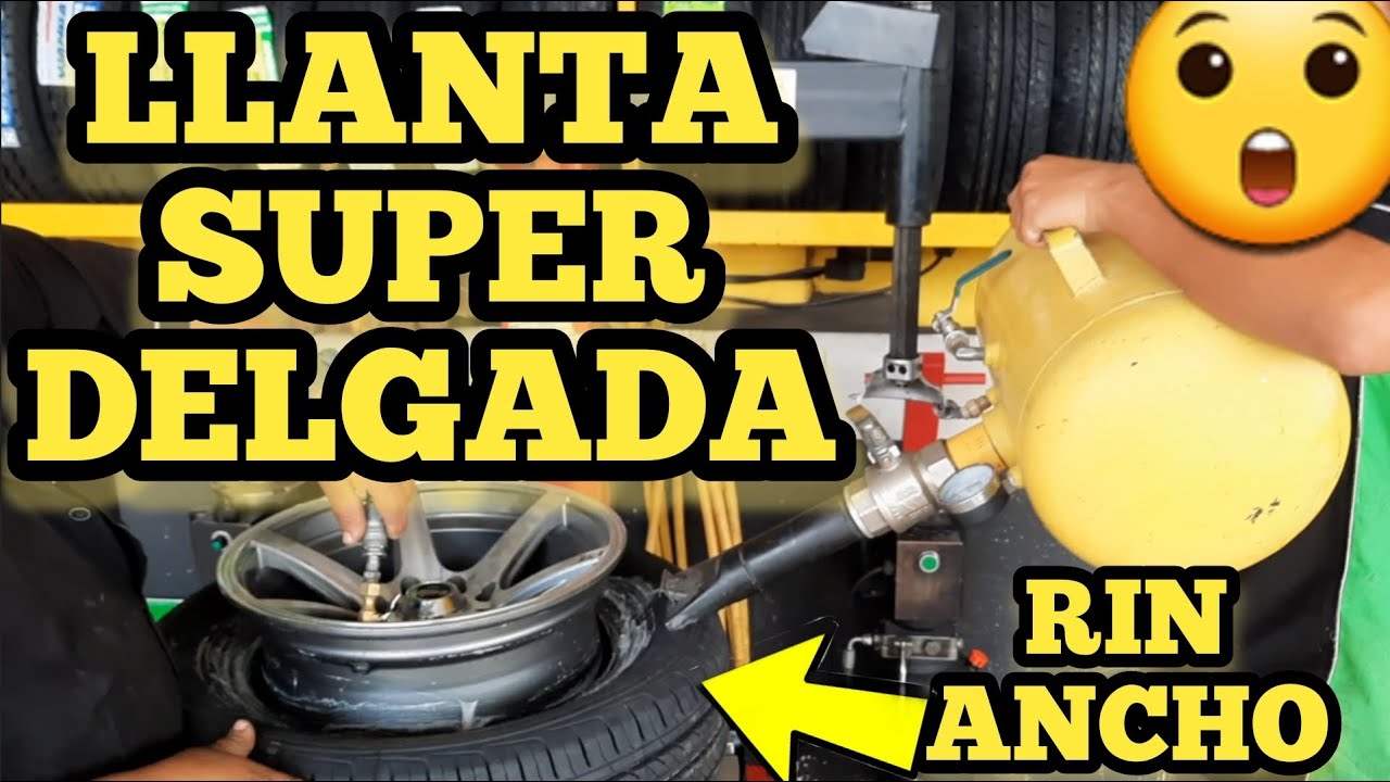 LLANTAS 185-65-14 EN RINES ANCHOS 😲 || Llantero YouTubero