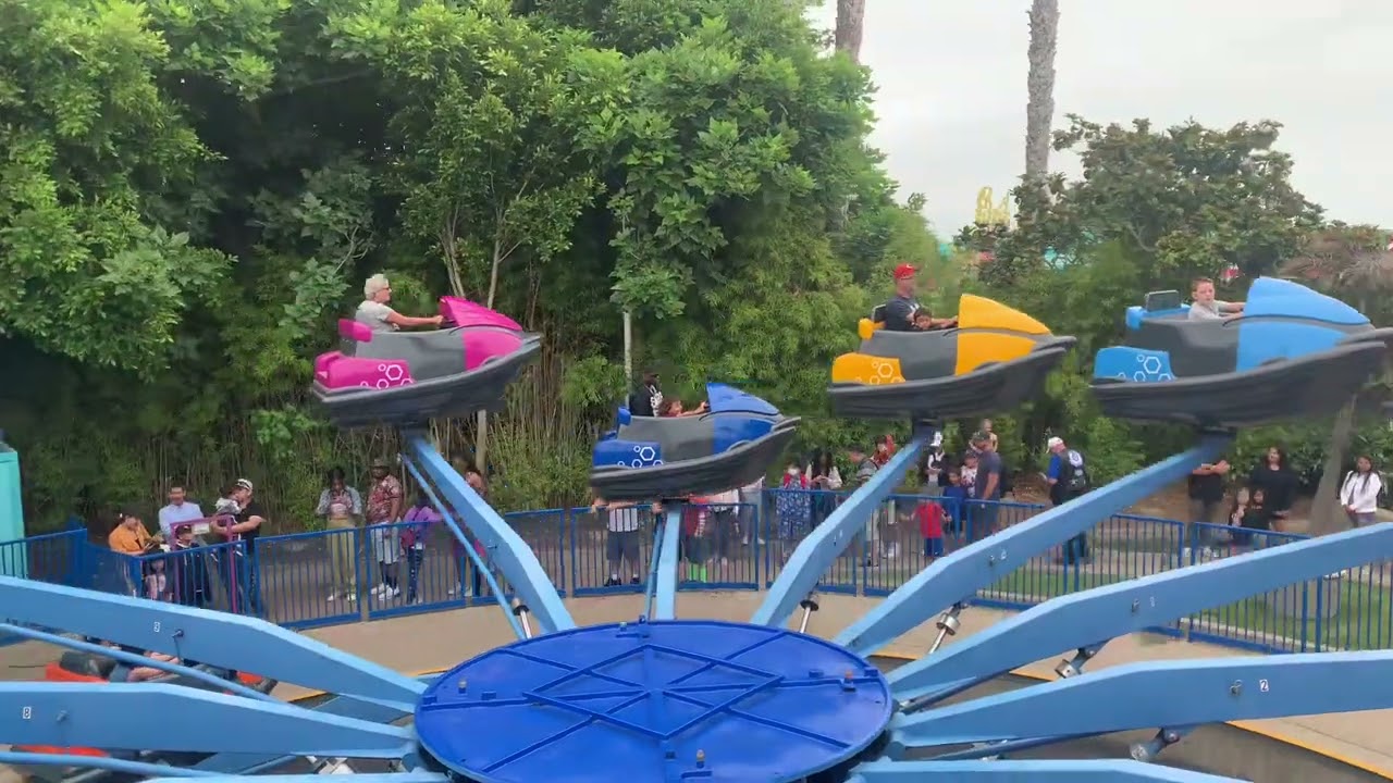 Rescue Riders on ride POV Seaworld San Diego summertime rescue jr