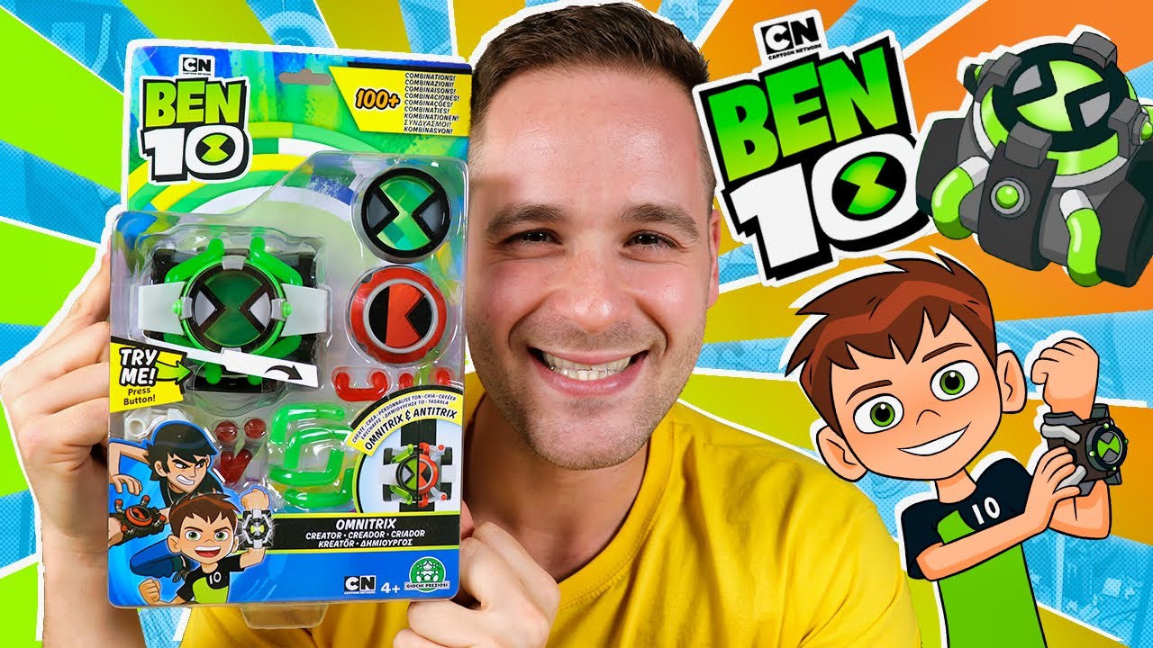Ben 10 UNBOXING RELOJ CREADOR OMNITRIX en Pe Toys