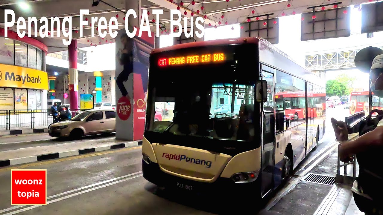 Penang Part 2: Penang Free CAT Bus