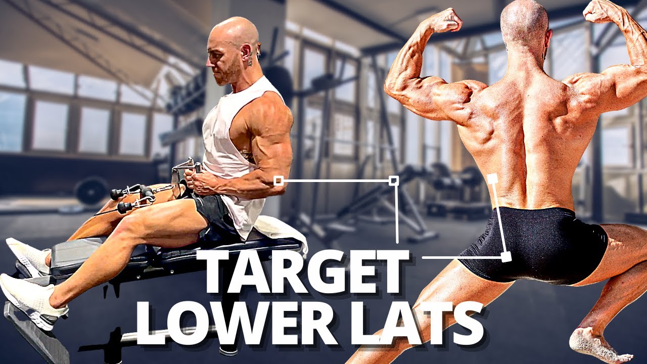 How To Low Cable Row | LOWER LATS