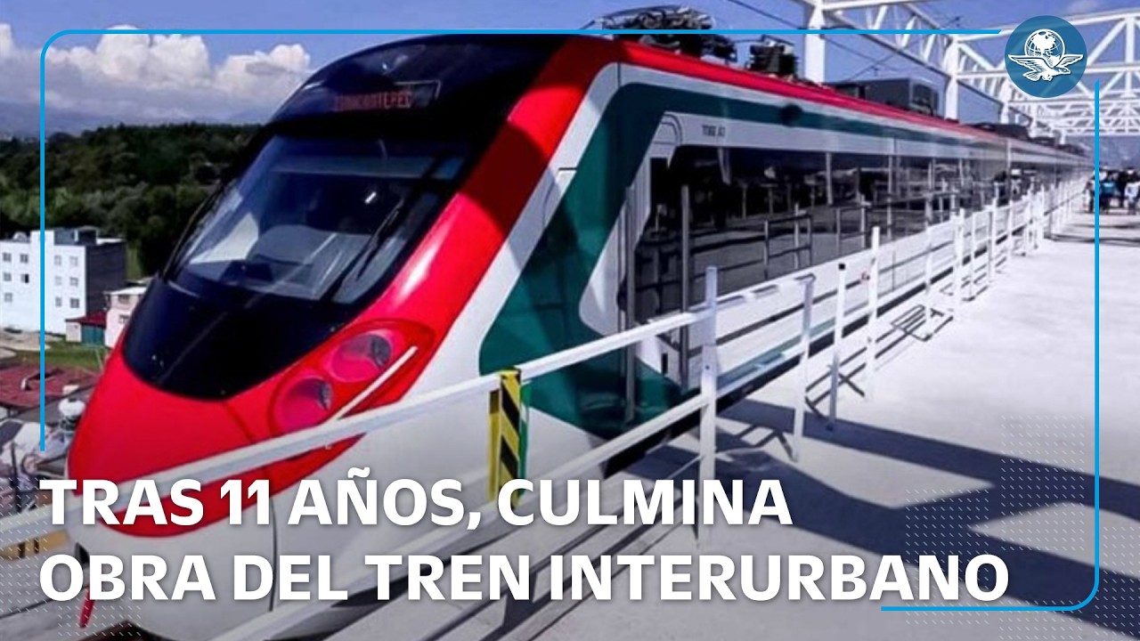 Tren Interurbano México–Toluca llega a Observatorio tras 11 años de obra