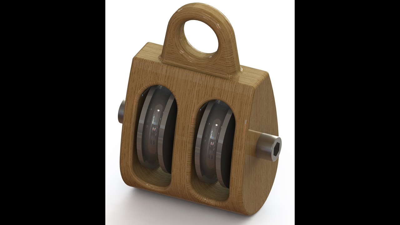 SolidWorks Tutorial: Fixed Double Pulley