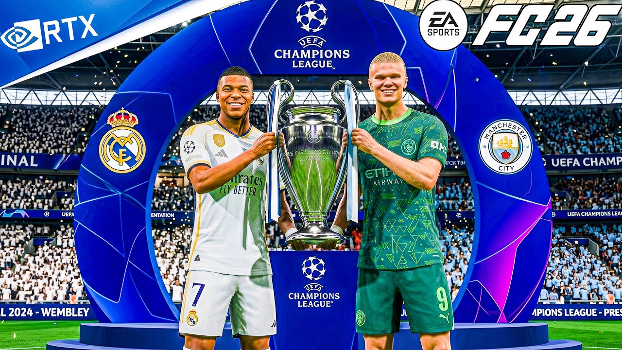 FC 26 - Real Madrid Vs Manchester City - UEFA Champions League Knockout 25/26 - PC™ [4K60]