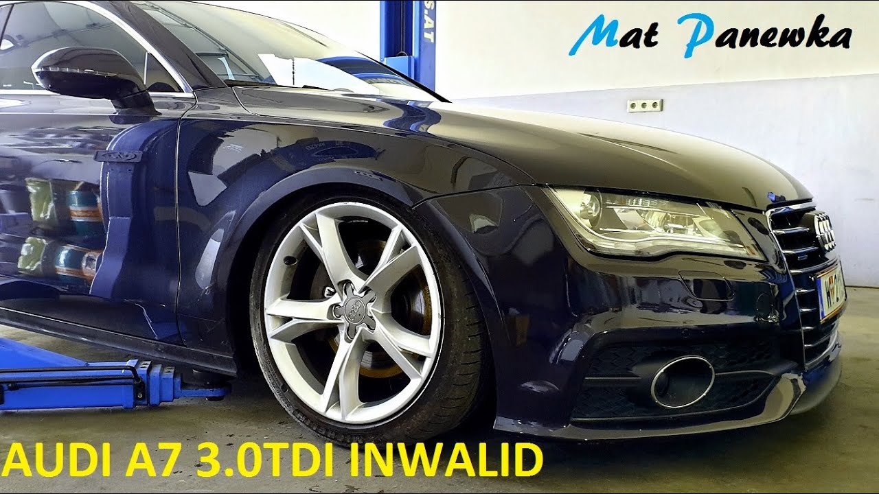 AUDI A7 3.0TDI Wersja Inwalida#WYMIANA MIECHA ZAWIESZENIA#