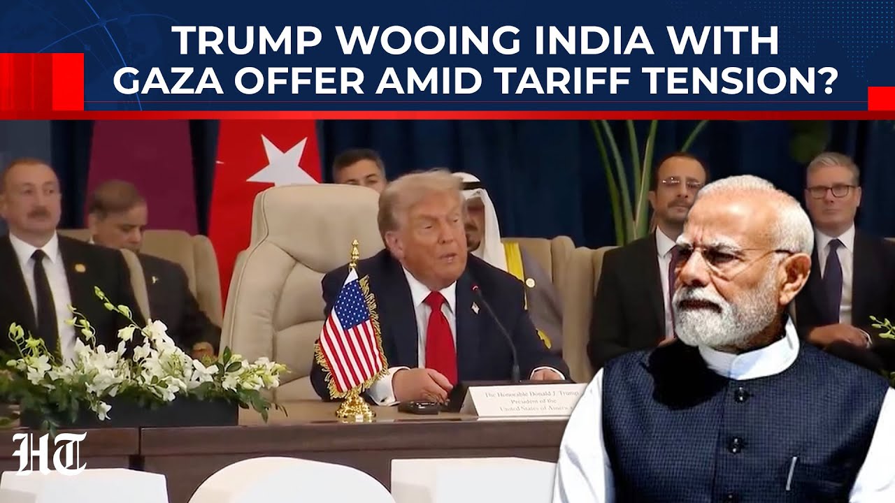 US Tries To Woo India With Gaza Offer Amid Tariff Tensions? Trump's Personal Letter To PM Modi For…