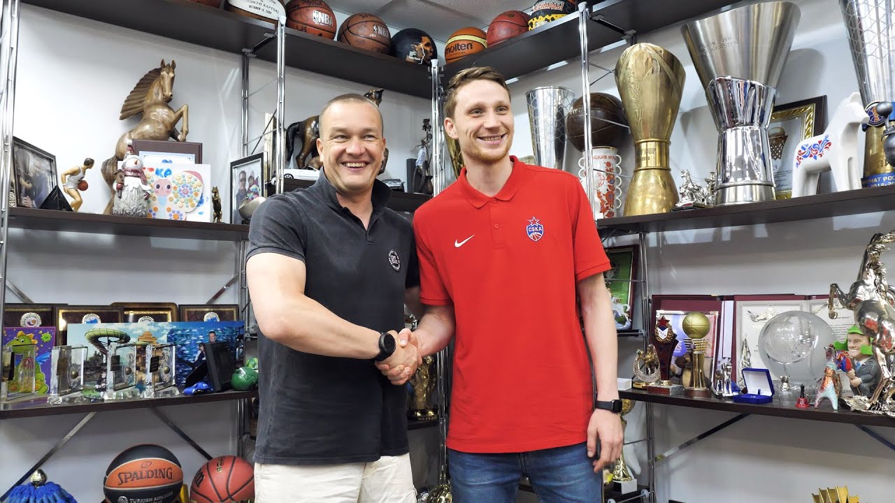 Marius Grigonis - First day at CSKA