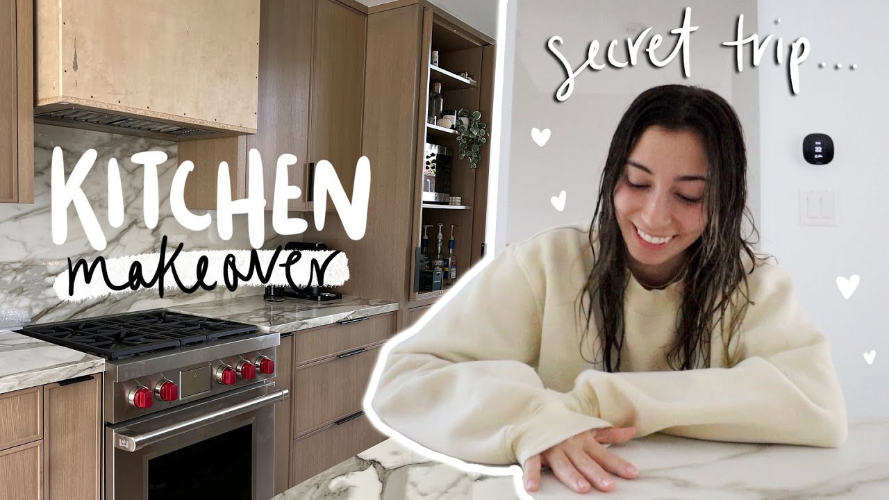 COUNTERTOP REVEAL!! + telling you about my trip... heheh