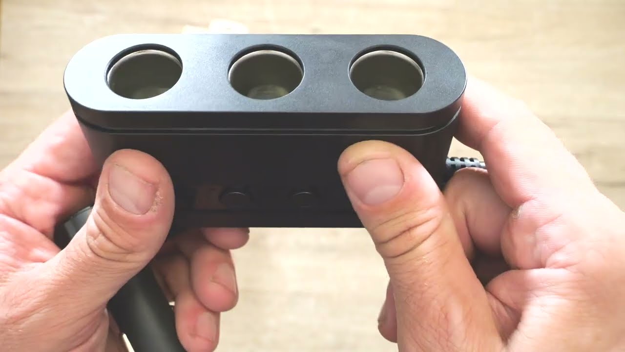 Swissten cigarette lighter splitter unboxing