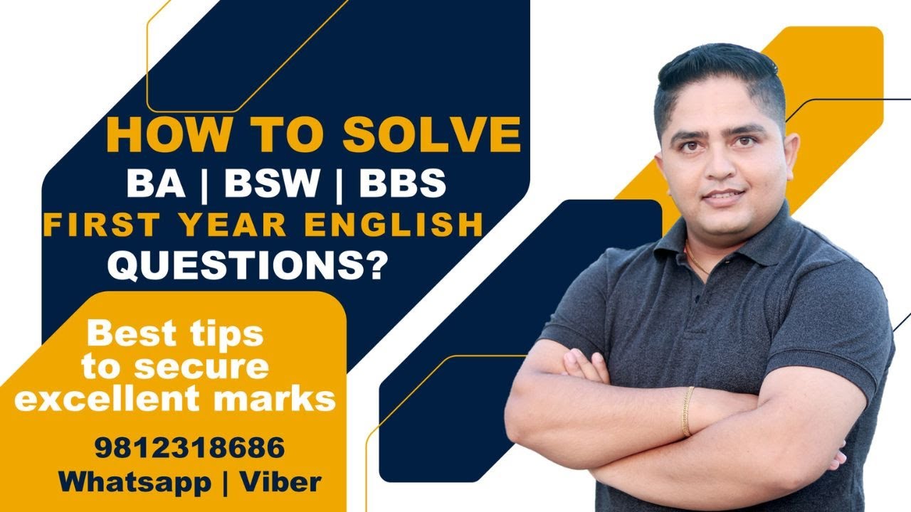 Exam Tips for BA | BBS First Year | How to prepare for exam | English Guru Nepal | Madan Sharma