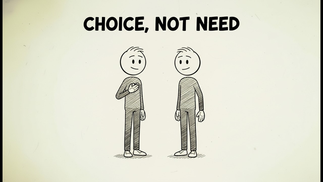 I Choose You… But I Don't Need You to Feel Whole. || Never Give Up