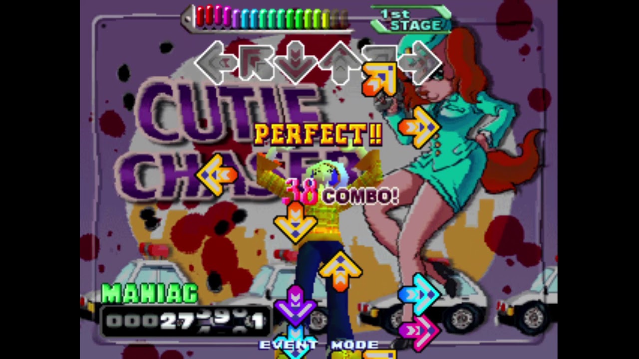 (ToxicTurtle) DDR 4th PLUS Solo / CUTIE CHASER / 6P-MANIAC