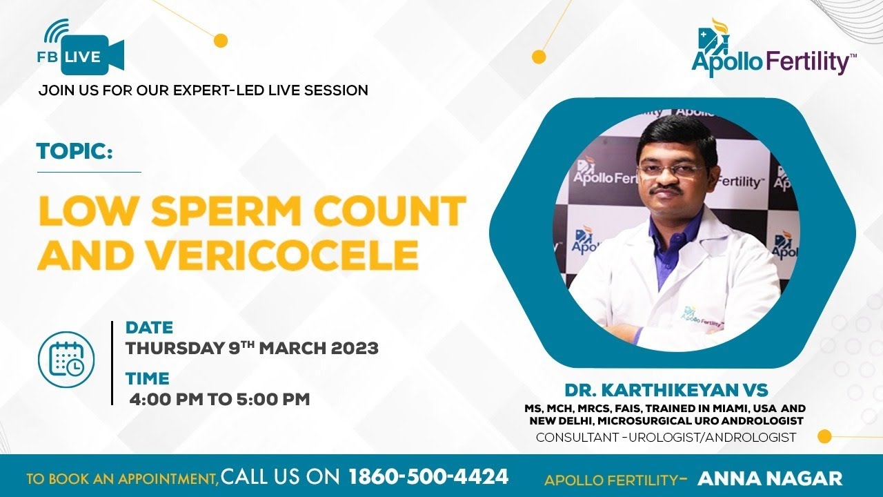 Low Sperm Count And Varicocele