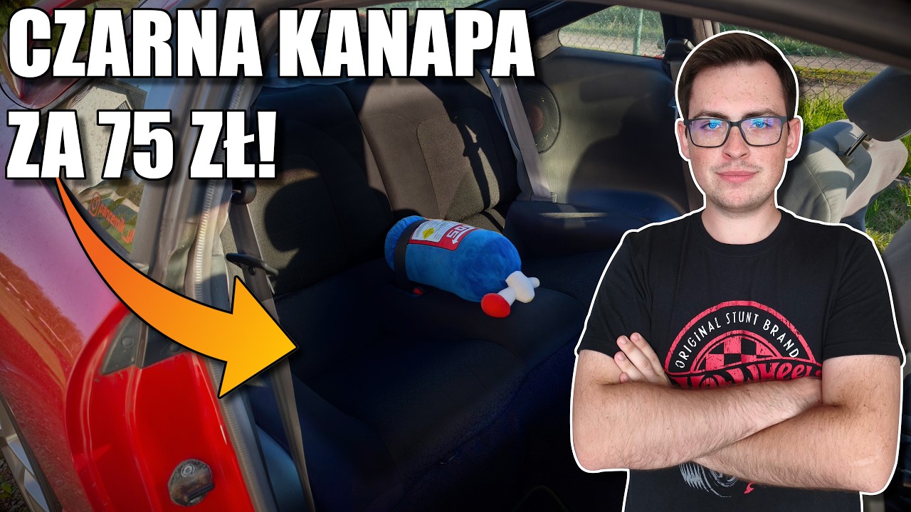 JAK POMALOWAĆ KANAPĘ SPRAYEM?! | Mitsubishi Eclipse 2G