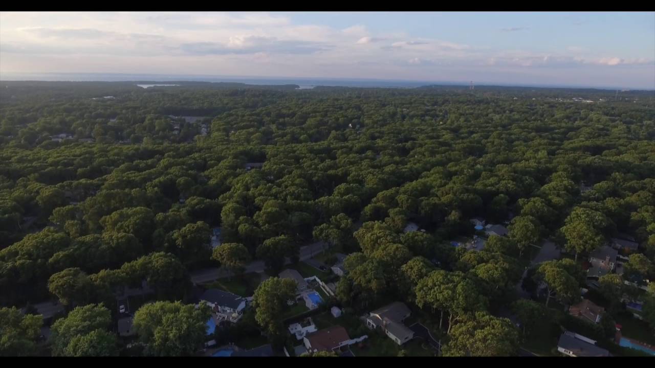 Drone over Setauket