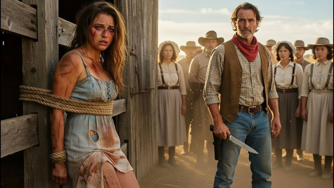 Why Are You Looking At Me? She Shivered —The Rancher Pointed Her... And The Saloon Quiet | Wild West
