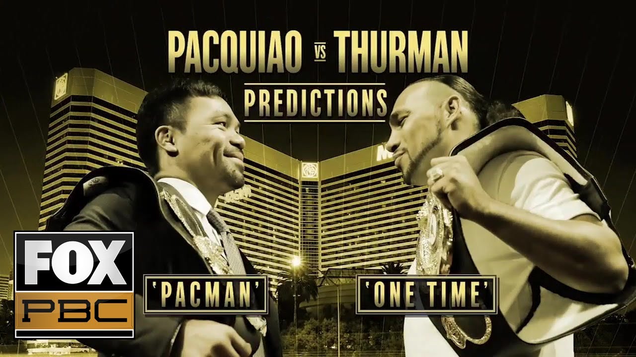 Pro Fighters make their predictions on the upcoming Pacquiao vs Thurman fight | INSIDE PBC BOXING