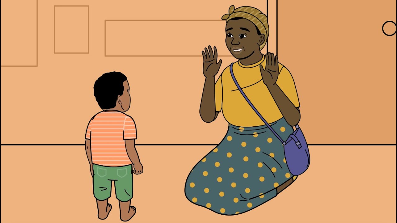 Responsive Goodbye (Swahili version) - ECD tips for caregivers series