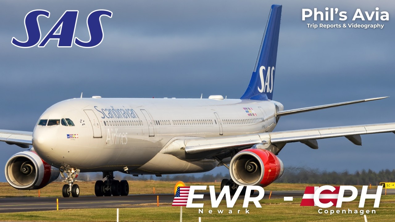 TRIP REPORT | SAS Scandinavian Airlines [Economy Class] Airbus A330-300 | Newark ✈︎ Copenhagen