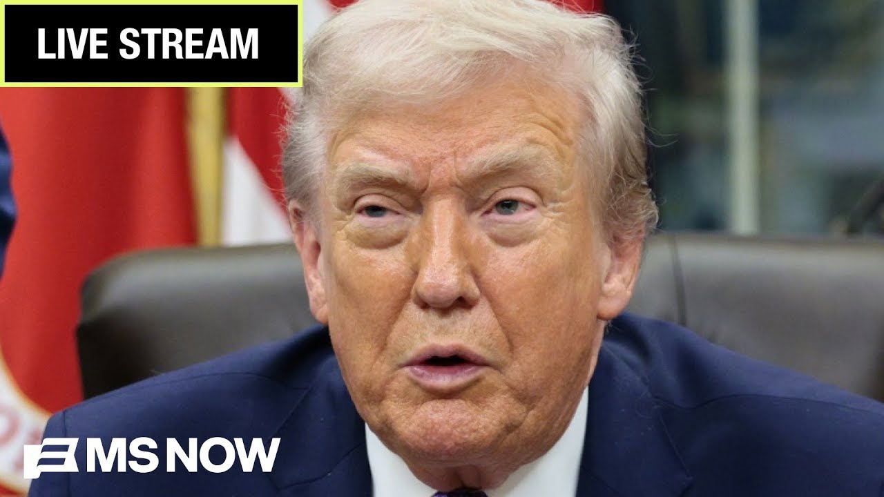 LIVE: Trump participates in a meeting with oil and gas executives at the White House