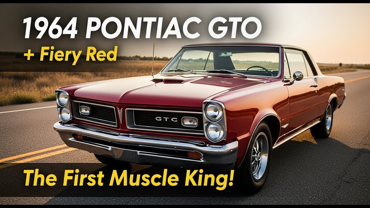 1964 Pontiac GTO 🔥 The Car That CREATED Muscle Cars | Full Story & Review