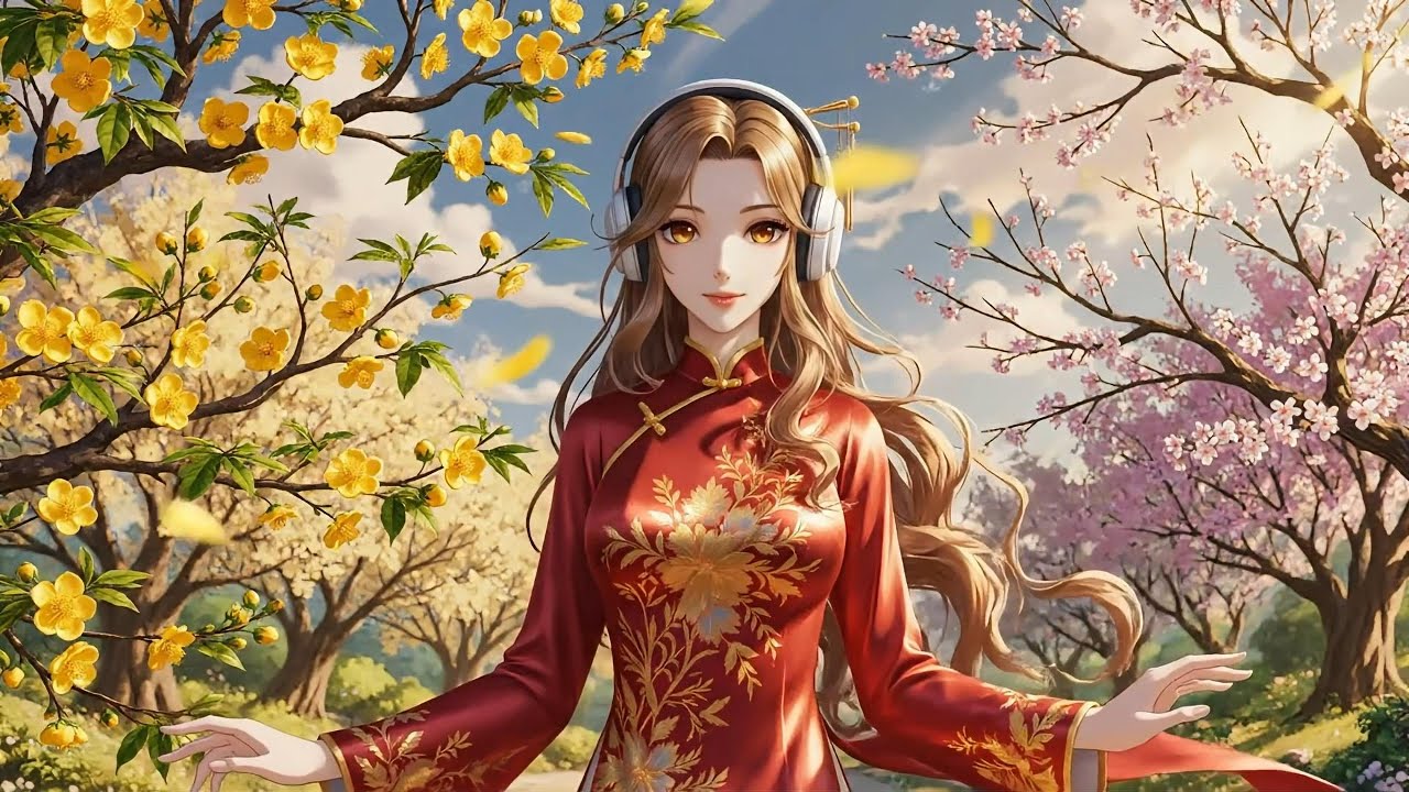 Ao Dai Lofi Night 🌙 Calm Healing Chill Music | Vietnamese Aesthetic Vibes