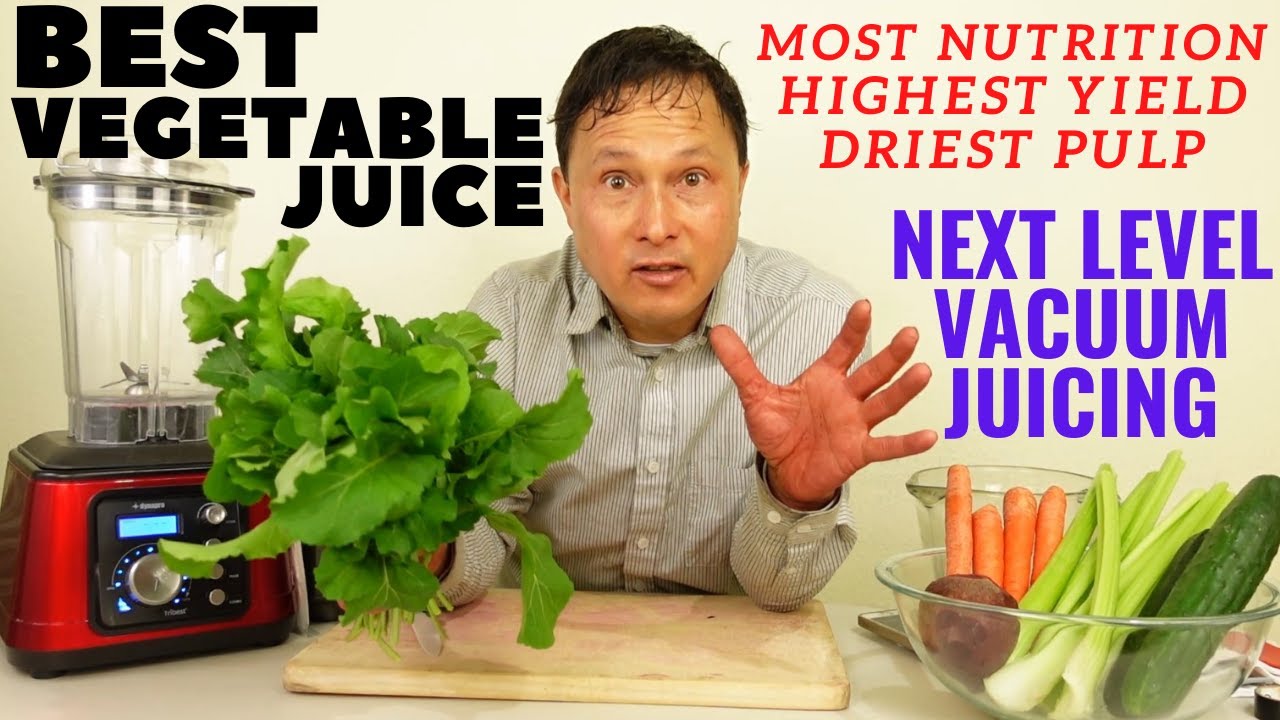 Make the Best Vegetable Juice in a Vacuum Blender