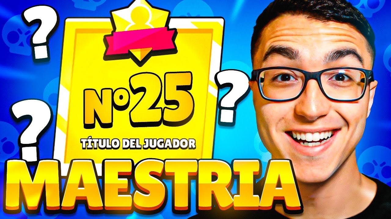 CONSIGO mi 25º MAESTRÍA con RANDOMS MALOS en BALÓN BRAWL