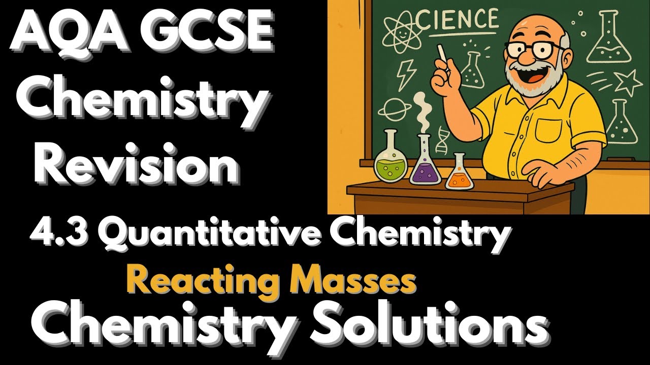 AQA GCSE Chemistry revision video on reacting masses