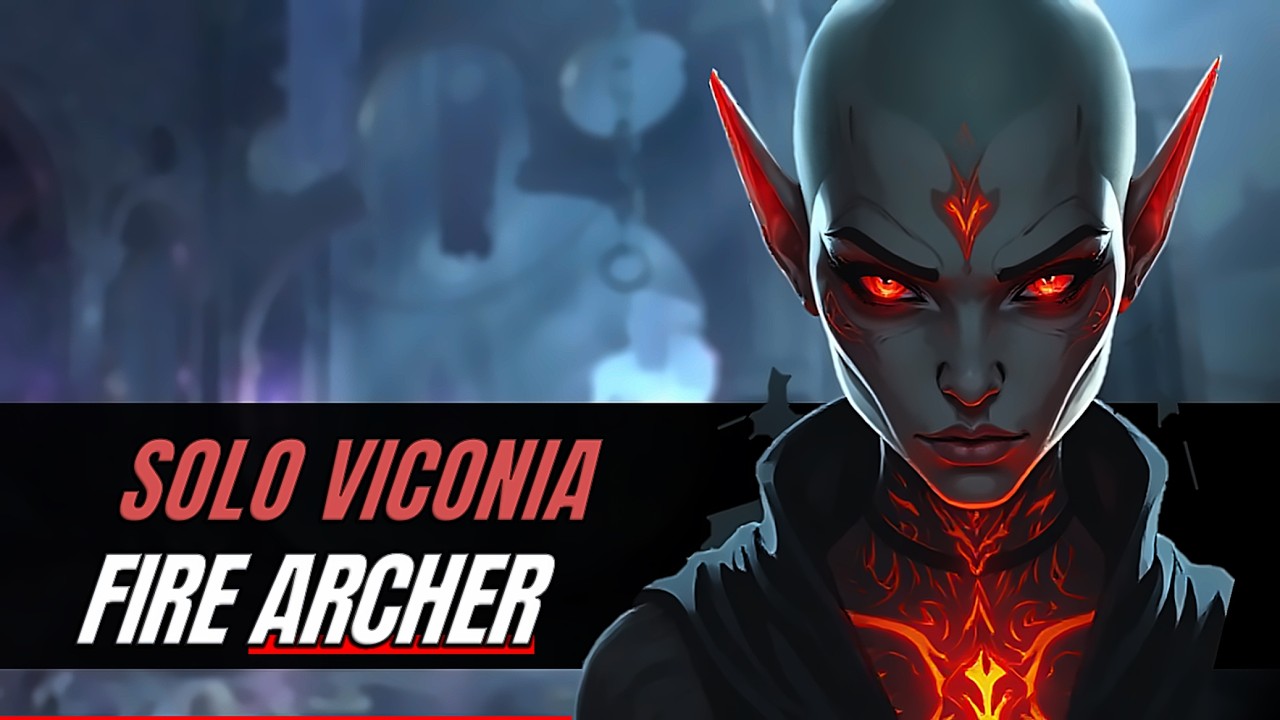 Baldur’s Gate 3 | Solo Viconia FIRE archer honour mode ..