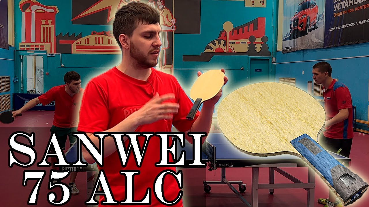 Бюджетное и Качественное основание! SANWEI 75 ALC!  Обзор на основание для настольного тенниса!