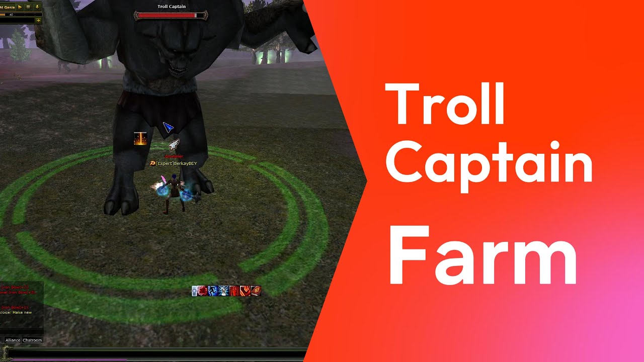 Eslant Troll Captain Farmı // MS // Draki #dryads #knightonline #farm