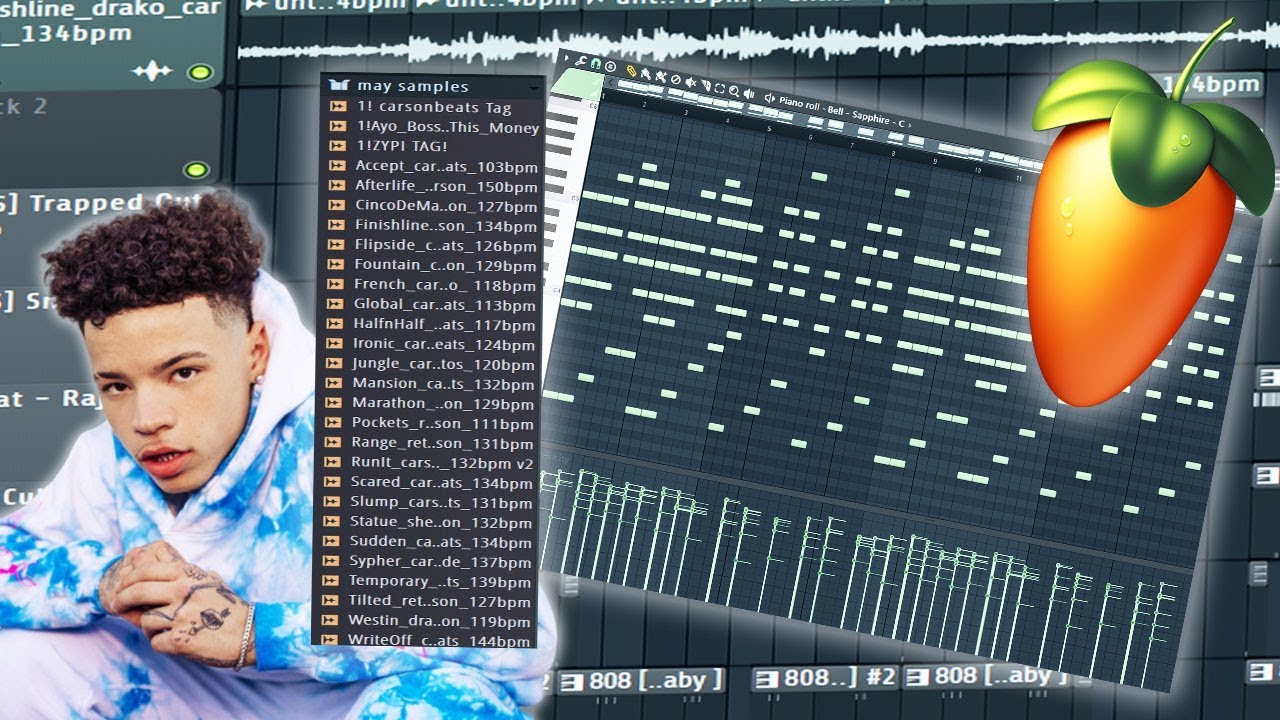 MAKING HARD BEATS WITH FIRE SAMPLES | Making a Beat for Lil Mosey