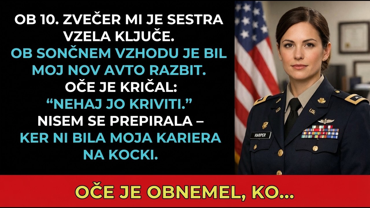 Moja sestra je norčevala iz moje „nepomembne“ čine—dokler 4-zvezdni general ni pozdravil