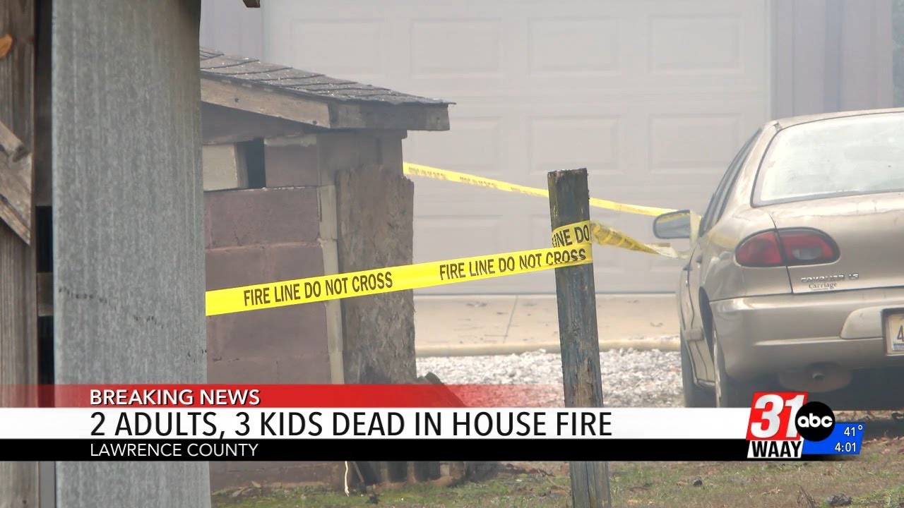 5 dead following Lawrence County house fire