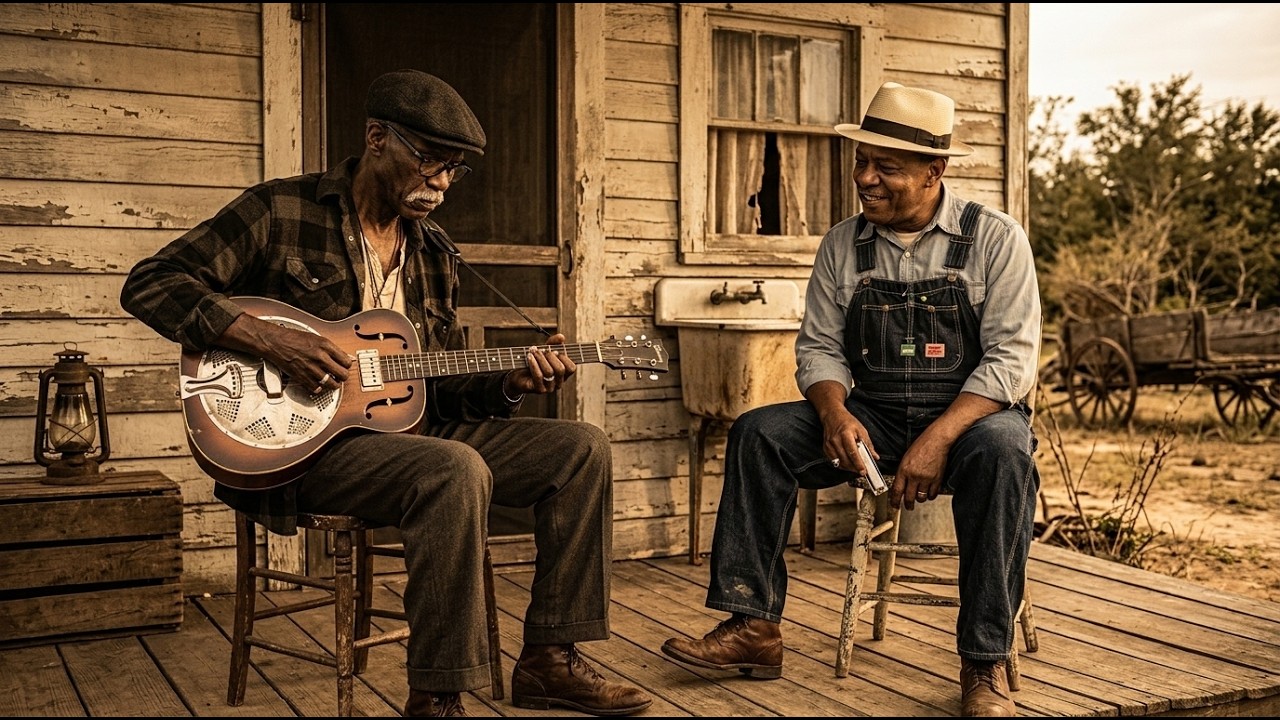 1930s Mississippi Delta Blues | Raw Acoustic Guitar & Harmonica