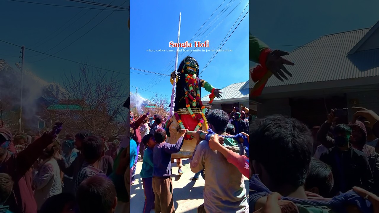 Sangla Holi || #sangla #sanglavalley #holi #holifestival #sanglaholi #kinnaur #kinnaurvalley