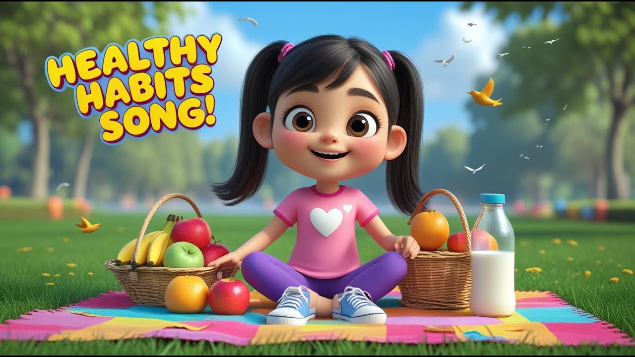 Healthy Habits for Kids | Fun Educational Cartoon Song | Mango kids tv