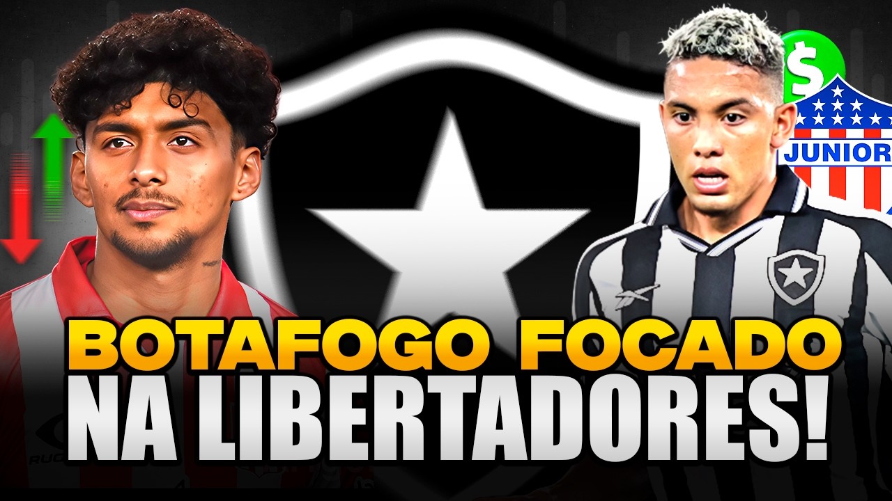 LIVE | BOTAFOGO FOCADO NA LIBERTA | MEDINA MAIS PRÓXIMO?